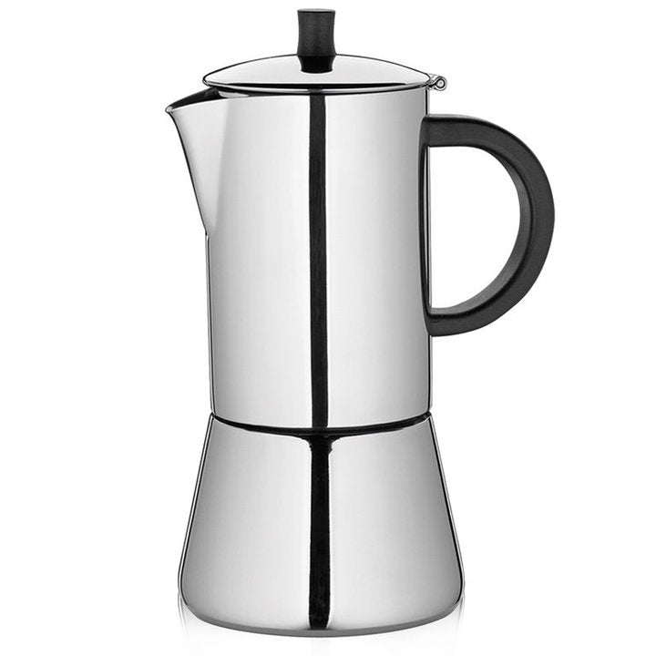 Cilio - Espresso Maker "Figaro" Black handle - 4 cups  | صانع قهوة اسبريسو مقبض سوداء - 4 كوب
