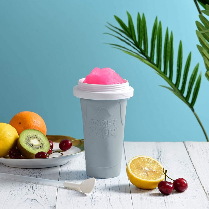 Frozen Magic - Slushy Cup - Grey  |  فروزن ماجيك - سلشي كوب - رمادي