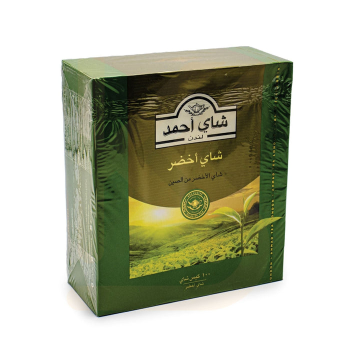 Ahmed Tea - Green Tea 100 Bag | شاي أحمد - شاي أخضر 100 كيس