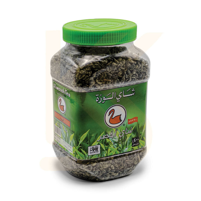 Alwazah Green Tea - Luxury - Long Leaf - Plastic Box 400g