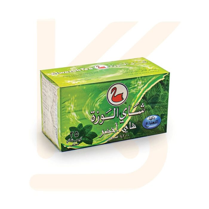ALWAZAH TEA GREEN BAGS (MINT) - 25x 2g