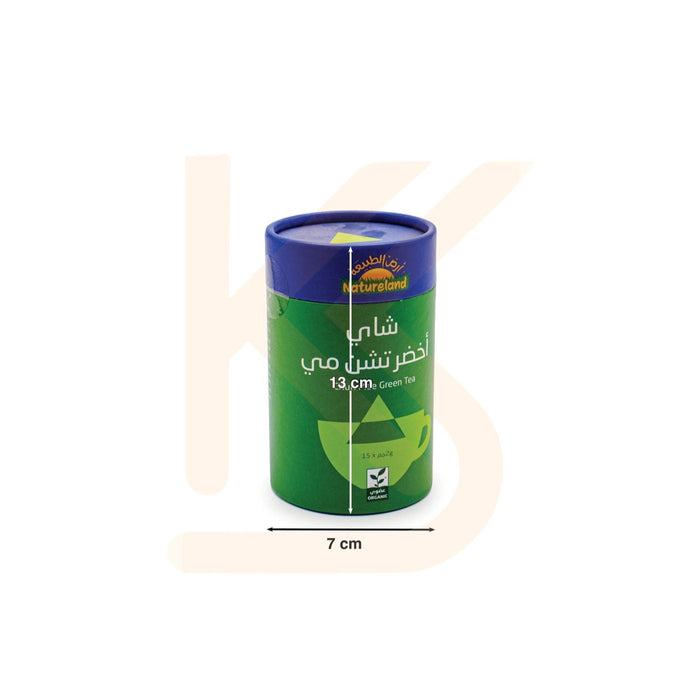 Natureland Chun Mee Green Tea 15 Pyramid Bags