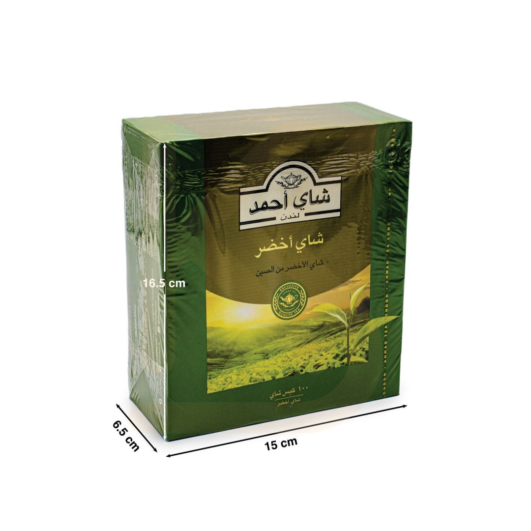 Ahmed Tea - Green Tea 100 Bag | شاي أحمد - شاي أخضر 100 كيس