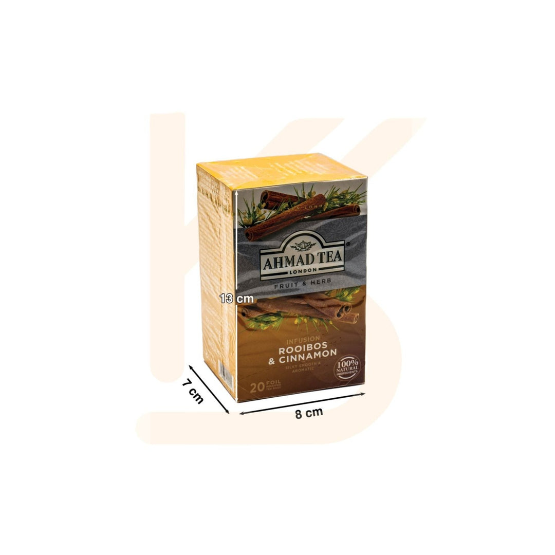 Ahmad Tea - Rooibos & Cinnamon 20 Bag | شاي احمد - المريمية والقرفة