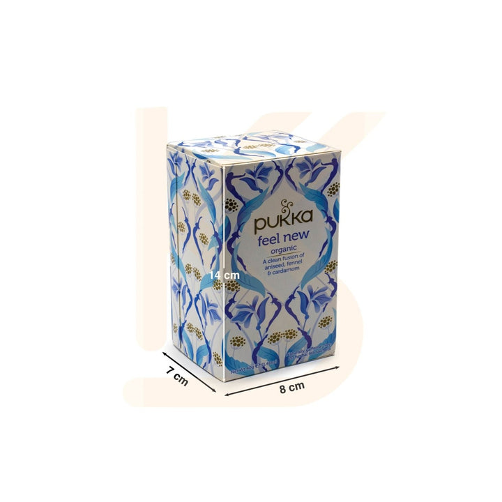 Pukka - Feel New Organic Tea 20 Bags | بوكا - شاي أنتعاش متجدد عضوي 20 كيس
