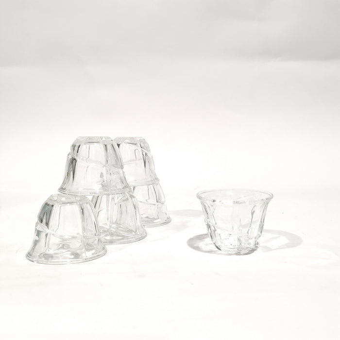 طقم فناجيل زجاجية - Vague