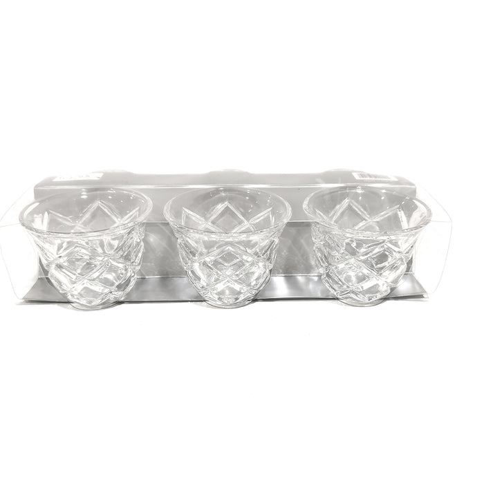 طقم فناجيل زجاجية - Vague