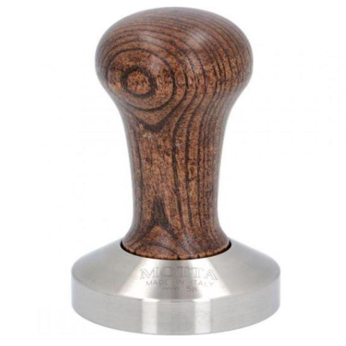 MOTTA - COFFEE TAMPER BROWN WOOD HANDLE 58M