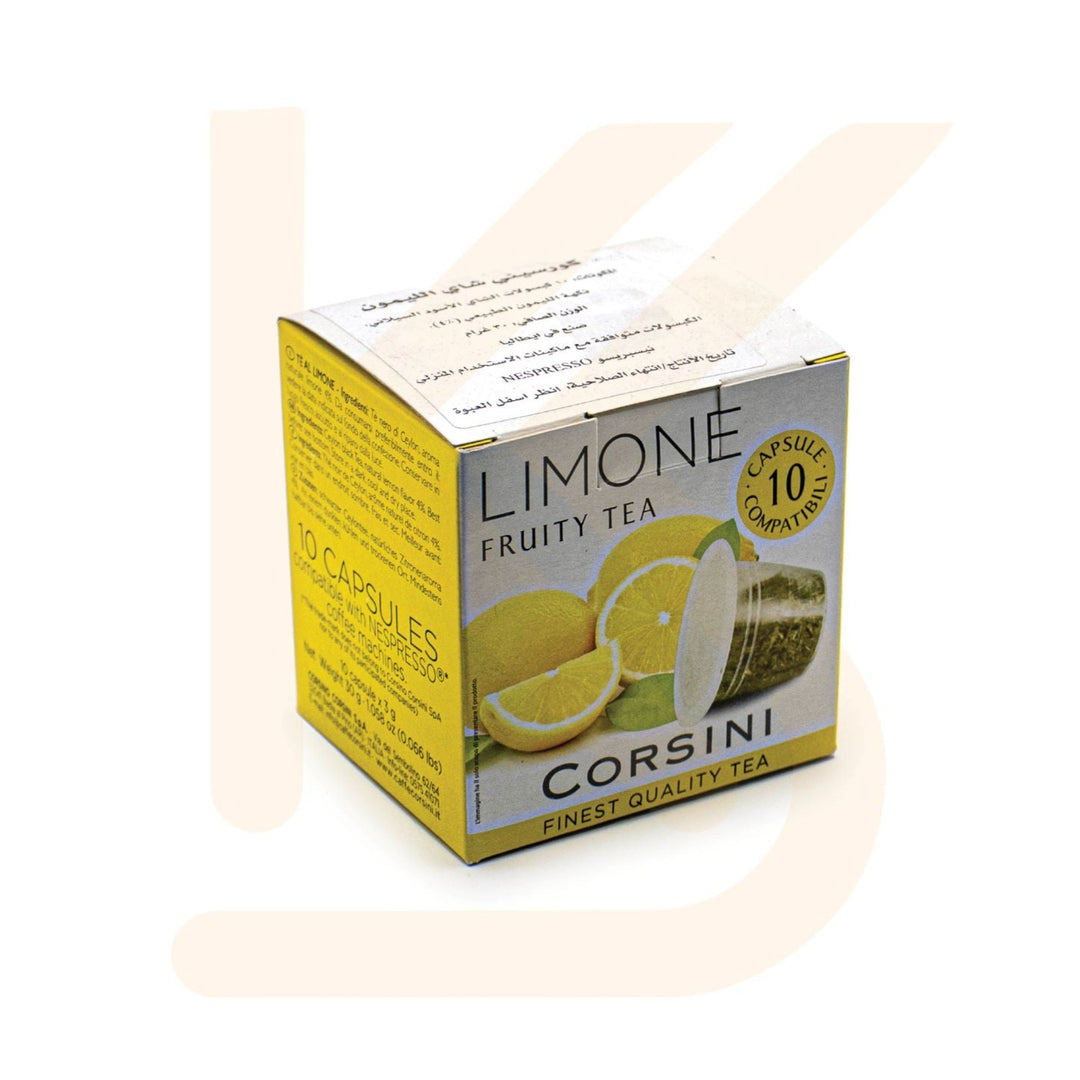 CORSINI - Lemon Tea  |  كورسيني كبسولات شاي الليمون