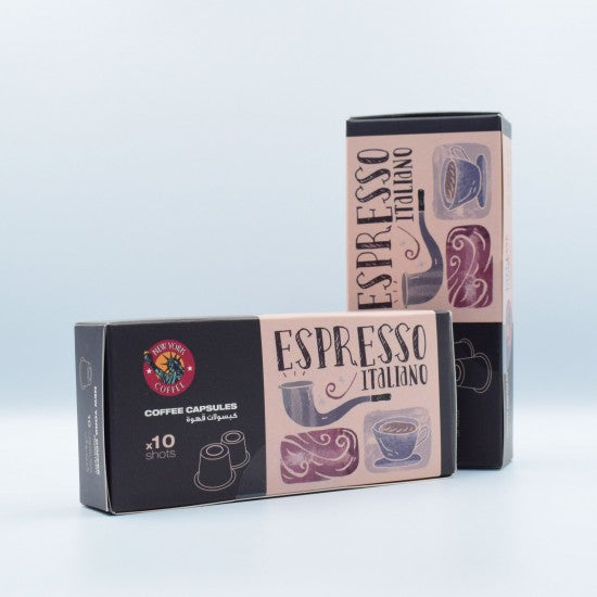 New York Coffee - Espresso Italiano Coffee Capsules