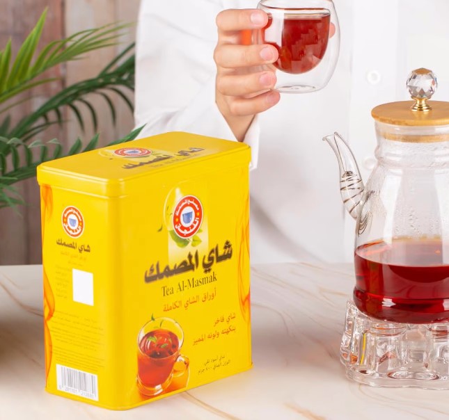 شاي المصمك - شاي أسود نقي أوراق كاملة - 400 جرام | Al-Masmak Tea - Pure Black Tea Full Leaf - 400 g