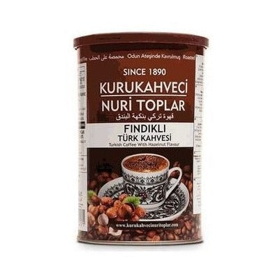 نوري توبلار - قهوة تركية بالبندق 250 جرام | Nuri Toplar - Turkish coffee with hazelnut 250 g