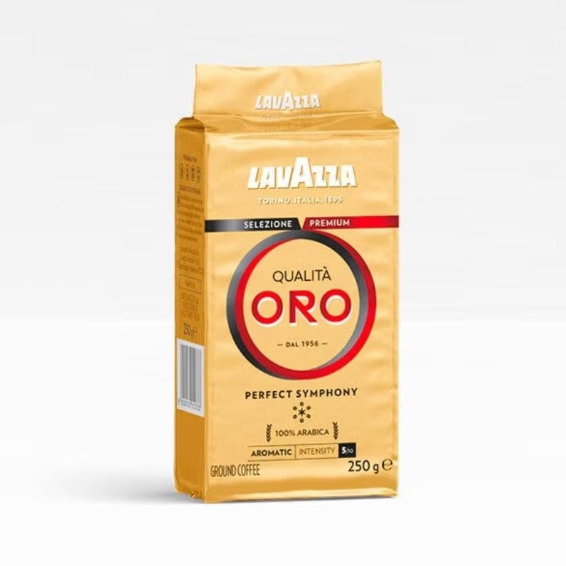 Lavazza - QualitÃ  Oro Ground coffee 250g |لافازا - قهوة أورو المطحونة