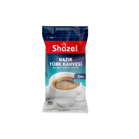 Shazel - Instant Turkish coffee Medium Sugar | شازيل - قهوة تركية سريعة التحضير سكر وسط