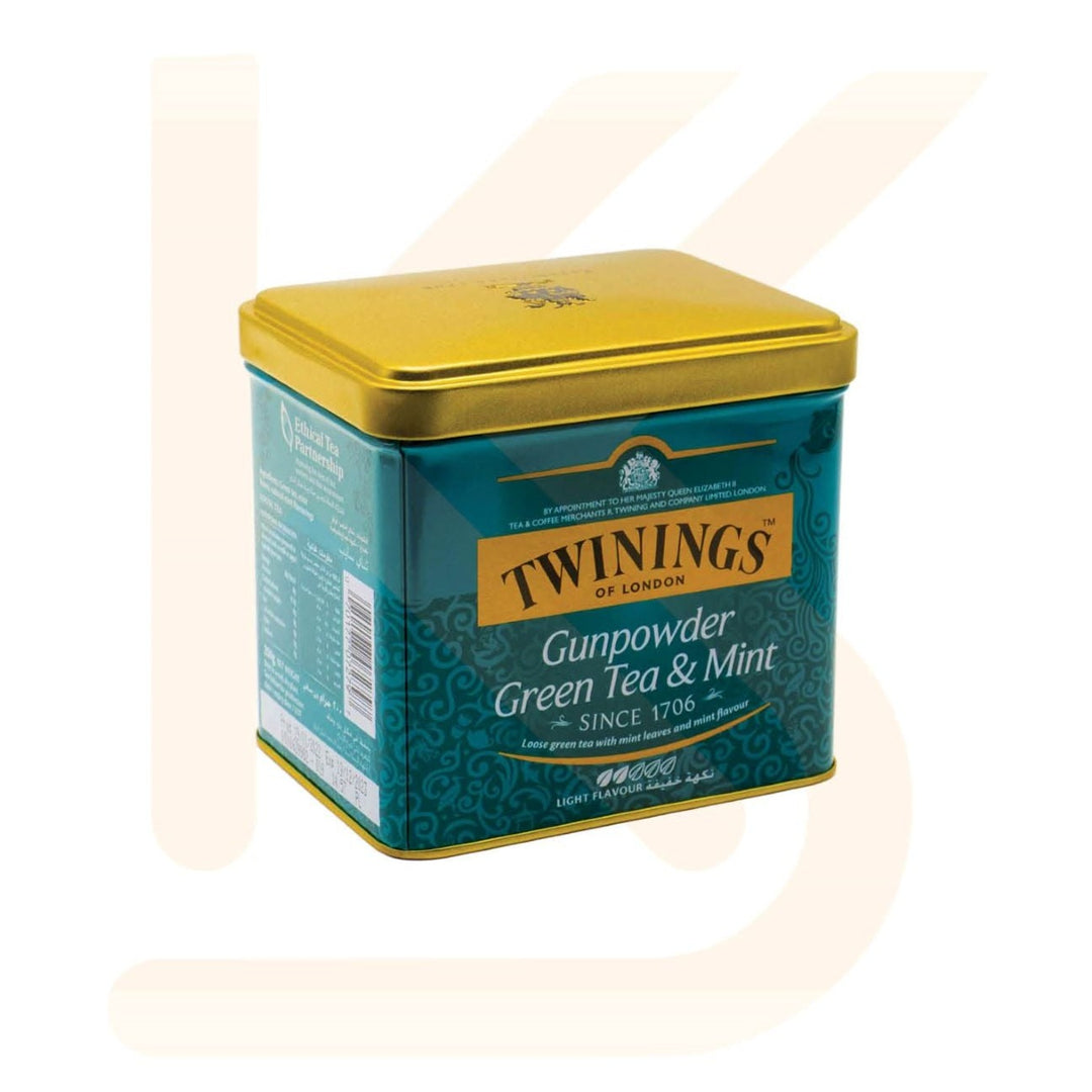 Twinings - Gunpowder Green tea & mint - 200g | شاي اخضر مع النعناع - 200 جرام