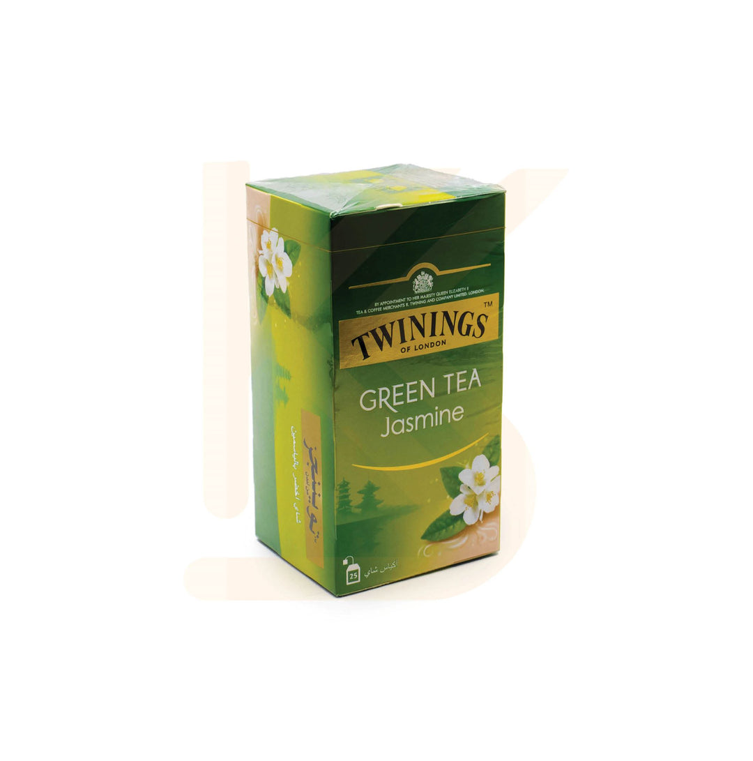 Twinings - Green Tea Jasmine - 25 tea bags  شاي اخضر الياسمين - 25 كي –  Kaif
