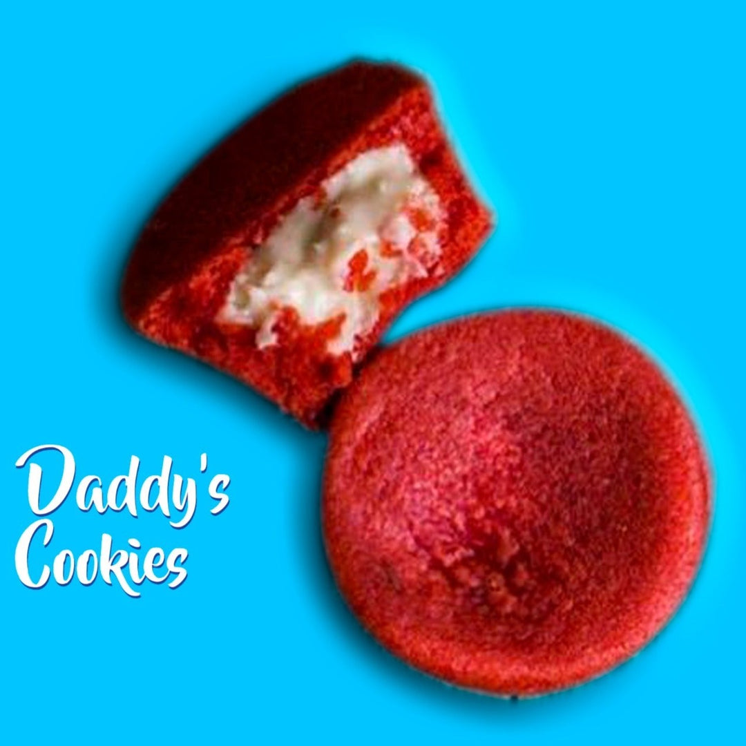 Daddy's Cookies | White Velvet - Medium box - 12 pcs | داديز كوكيز -وايت فلفيت  - بوكس وسط - 12 حبات