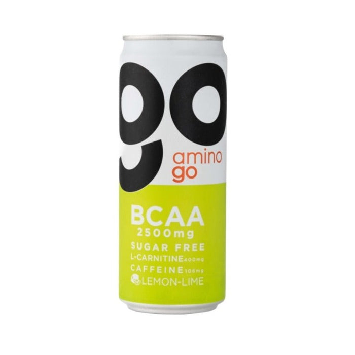 Amino Go - Sugar Free BCAA Lemon Lime Drink 330 ml | أمينو جو - شراب اليمون الحامض خالٍ من السكر 330 مل