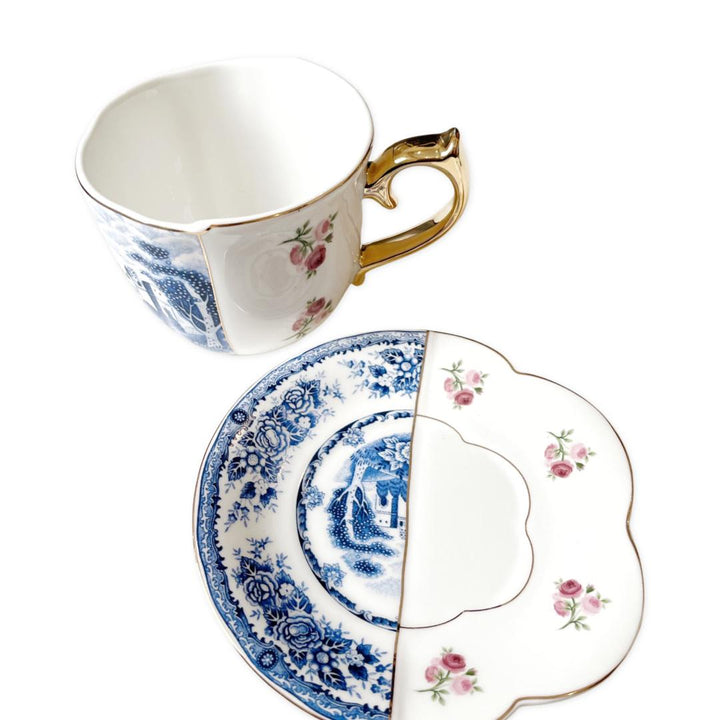 D`or Amie -Paris France  Ceramic Teacup & Saucer  | كوب السيراميك الفرنسي