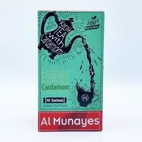 Al Munayes Cardamom Karak Tea |  المنيس - شاي كرك بطعم الهيل