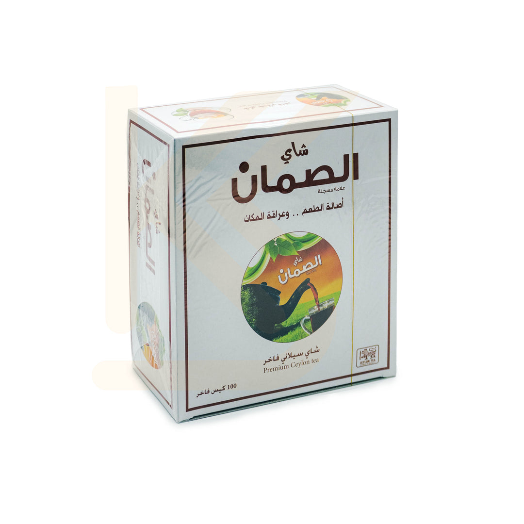 الصمان - شاي اسود فاخر 100 كيس | AlSuman - Premium black tea 100 bags