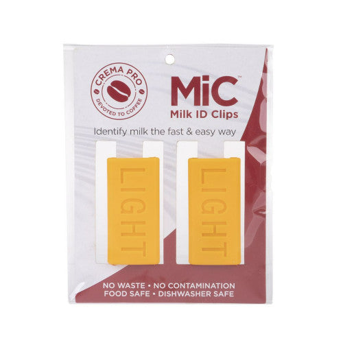 Crema pro - Milk ID Clip - Yellow