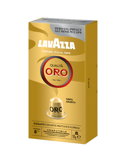 Lavazza - Nespresso Capsules Oro - 10 capsules | لافازا - كبسولات نيسبريسو أورو - 10 كبسولات