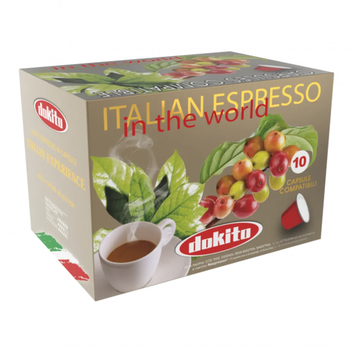 Dokitio - Espresso Coffee - Gold 10 Capsules