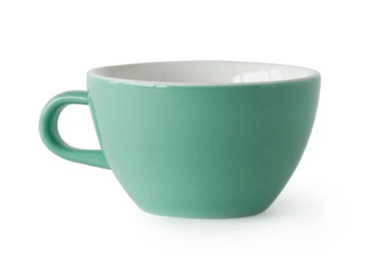 Acme - Green cup 280 ml with saucer | أكمي - كوب اسبريسو اخضر 280 مل مع صحن