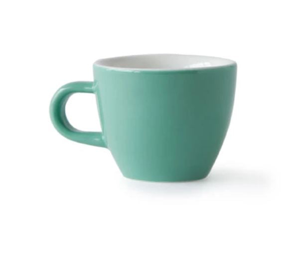 Acme - Green espresso cup 70 ml with saucer | أكمي - كوب اسبريسو اخضر 70 مل مع صحن