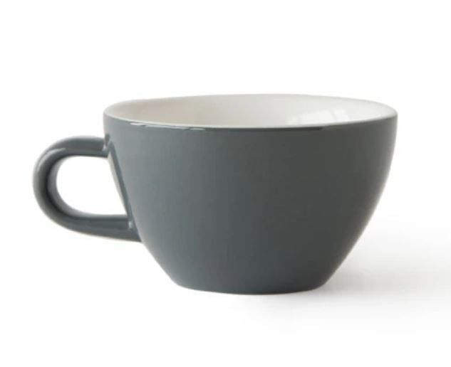 Acme - Grey cup 190 ml with saucer | أكمي - كوب اسبريسو رمادي 190 مل مع صحن