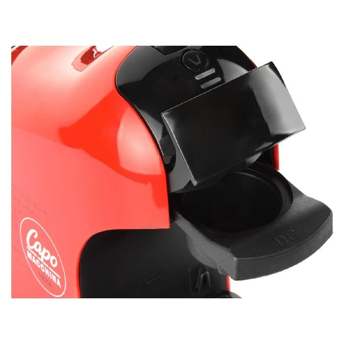 Capo Tocca - Dolce Gusto Coffee Capsules Machine 1 L Red  |  كابو توكا - ماكينة كبسولات دولتشي جوستو 1 لتر لون أحمر