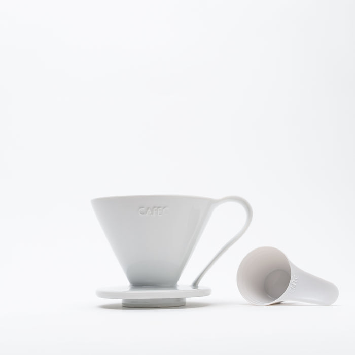 CAFEC Flower Dripper Cup 01 - White