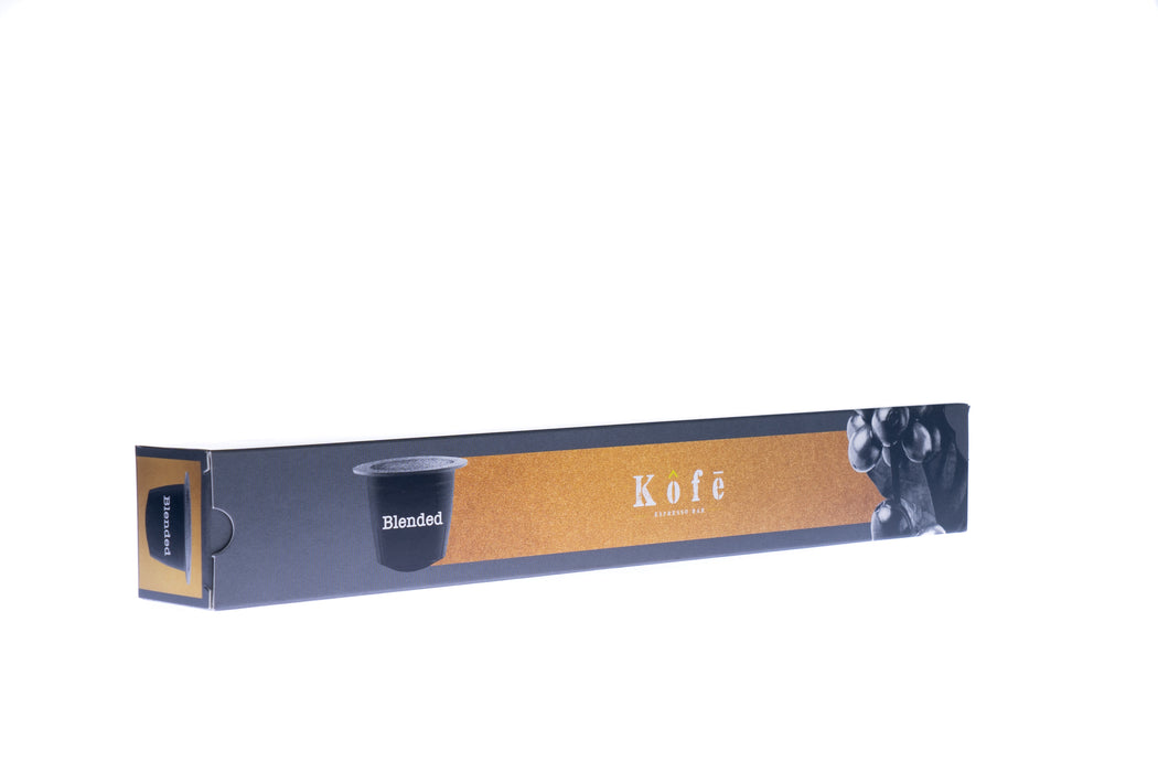 Kofe Kofe - Blended 10 Capsules Nespresso | كوفي - مزيج قهوة نسبريسو — Kaif