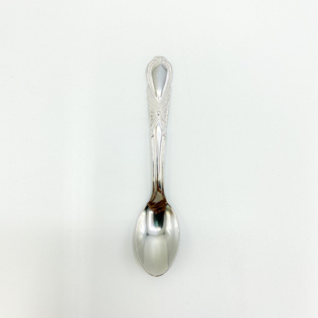 Crystal Cup - Tea Spoon set 3 (12 Pcs) - Silver | كريستال كوب - طقم 3 ملاعق شاي (12 حبة) - فضي