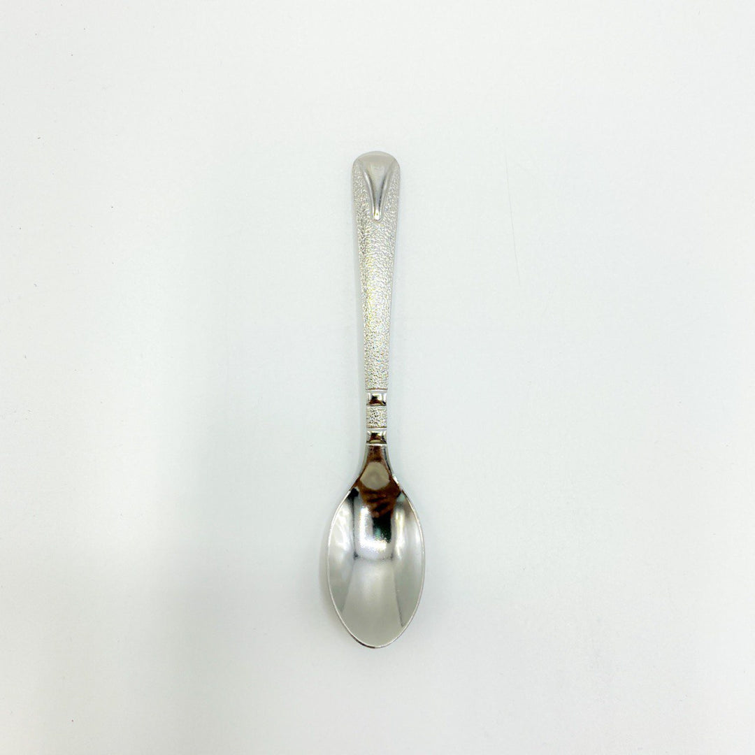 Crystal Cup - Tea Spoon set 4 (12 Pcs) - Silver | كريستال كوب - طقم 4 ملاعق شاي (12 حبة) - فضي