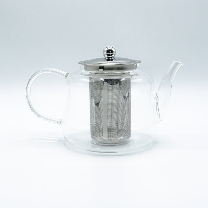Crystal Cup - Borosilicate Glass tea pot 1000 ml | كريستال كوب - غوري شاي زجاجي 1000مل