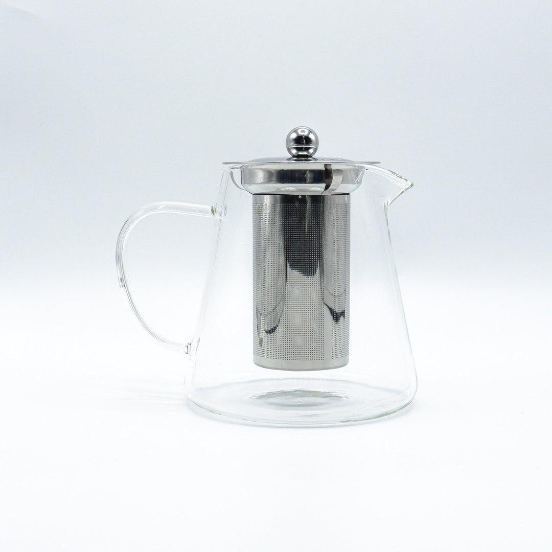 Crystal Cup - Borosilicate Glass tea pot 950 ml | كريستال كوب - غوري شاي زجاجي 950 مل