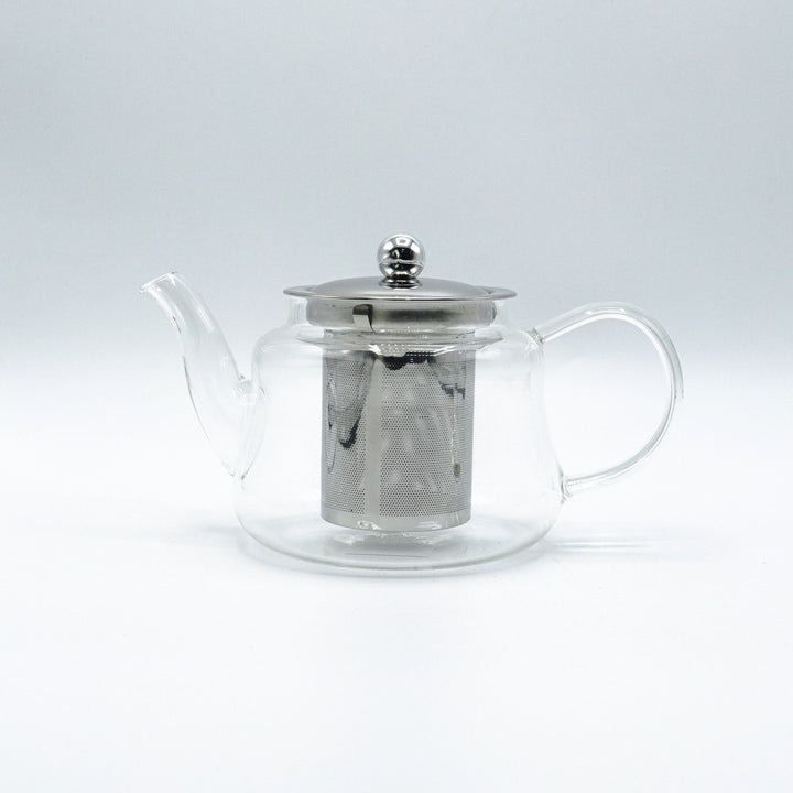 Crystal Cup - Borosilicate Glass tea pot 600 ml | كريستال كوب - غوري شاي زجاجي 600 مل
