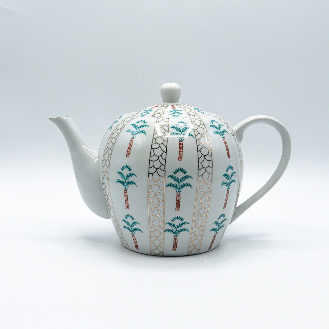 Crystal Cup - Shumali Porcelain tea pot 1600 ml  |  كريستال كوب - غوري شاي شمالي بورسلان 1600 مل