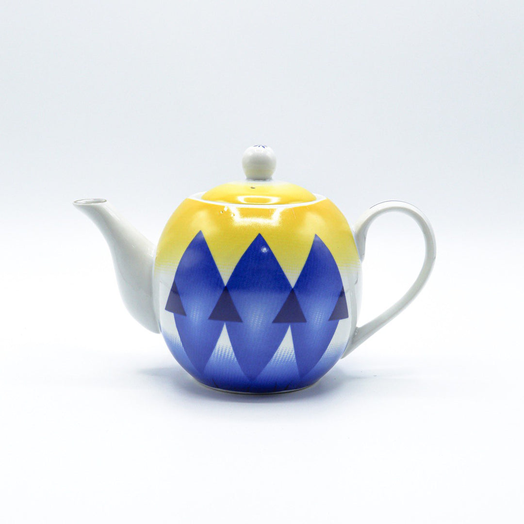 Crystal Cup - Traditional Porcelain tea pot 900 ml - Blue |  كريستال كوب - غوري شاي بورسلان تراثي 900 مل - ازرق