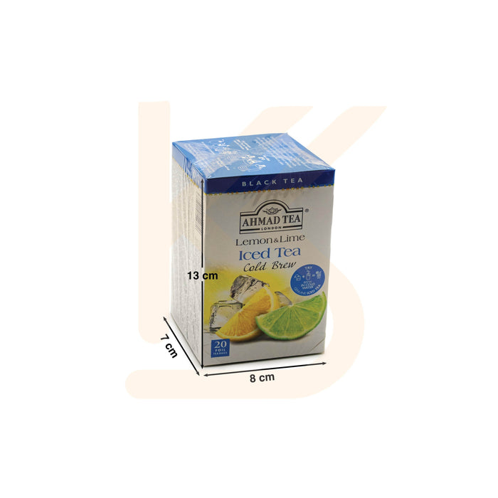 Ahmad Tea -  Limon & Lime Iced Tea 20 Bag | شاي أحمد - شاي مثلج بالليمون واللايم
