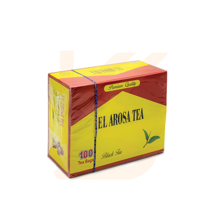 El Arosa Tea - 100 Black Tea Bag |شاي العروسة 100 كيس