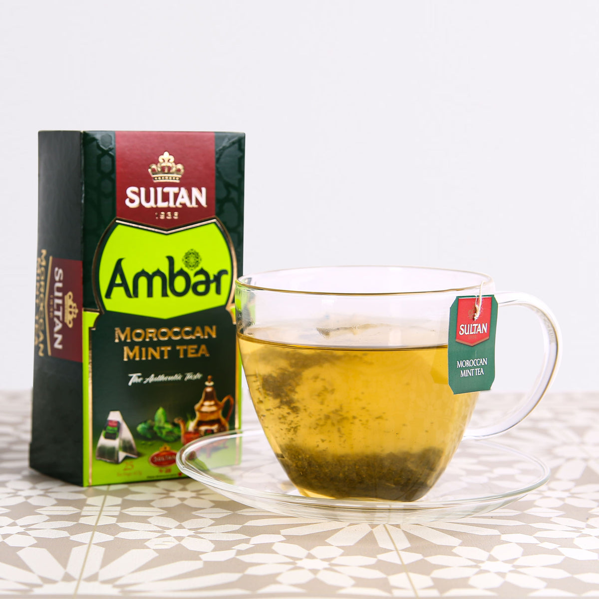 Sultan Amber Moroccan Mint Tea 25 Bags — Kaif
