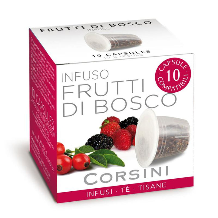 CORSINI - Frutti Di Bosco  |    كورسيني كبسولات شاي الفواكه