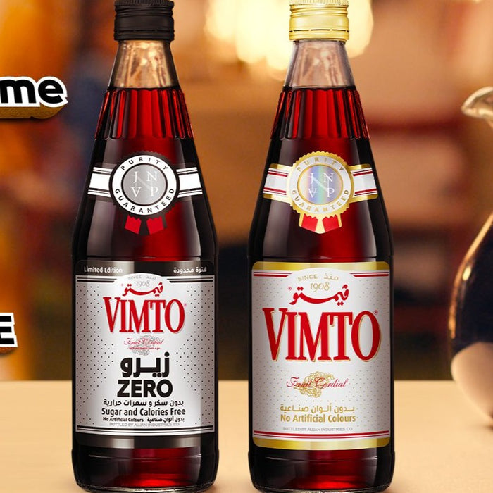 Vimto Zero  710ml | فيمتو - زيرو  710مل خالي من السعرات الحرارية والسكر