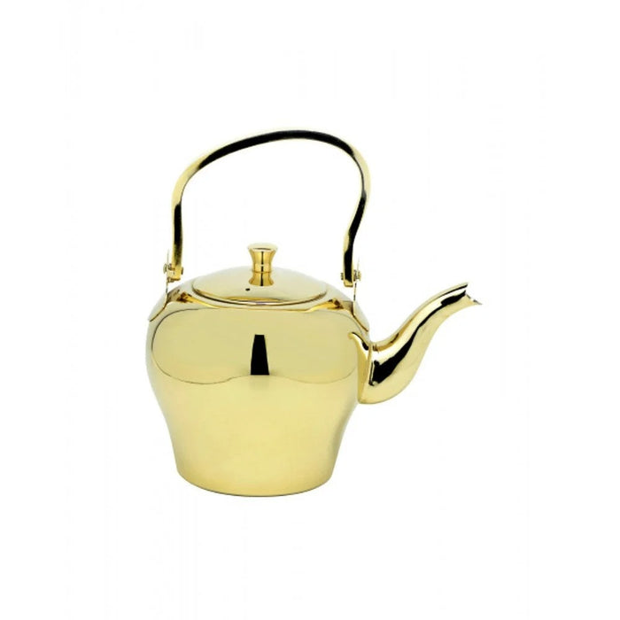 Alsaif - Tea Pot Stainless Steal Gold 1.6 LTR