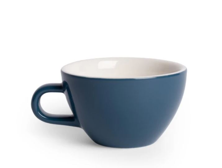 Acme - Dark Blue cup 190 ml with saucer | أكمي - كوب اسبريسو ازرق غامق 190 مل مع صحن